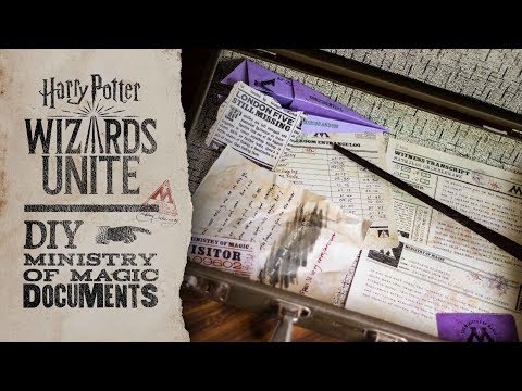 Ministry Of Magic Id Card Printable